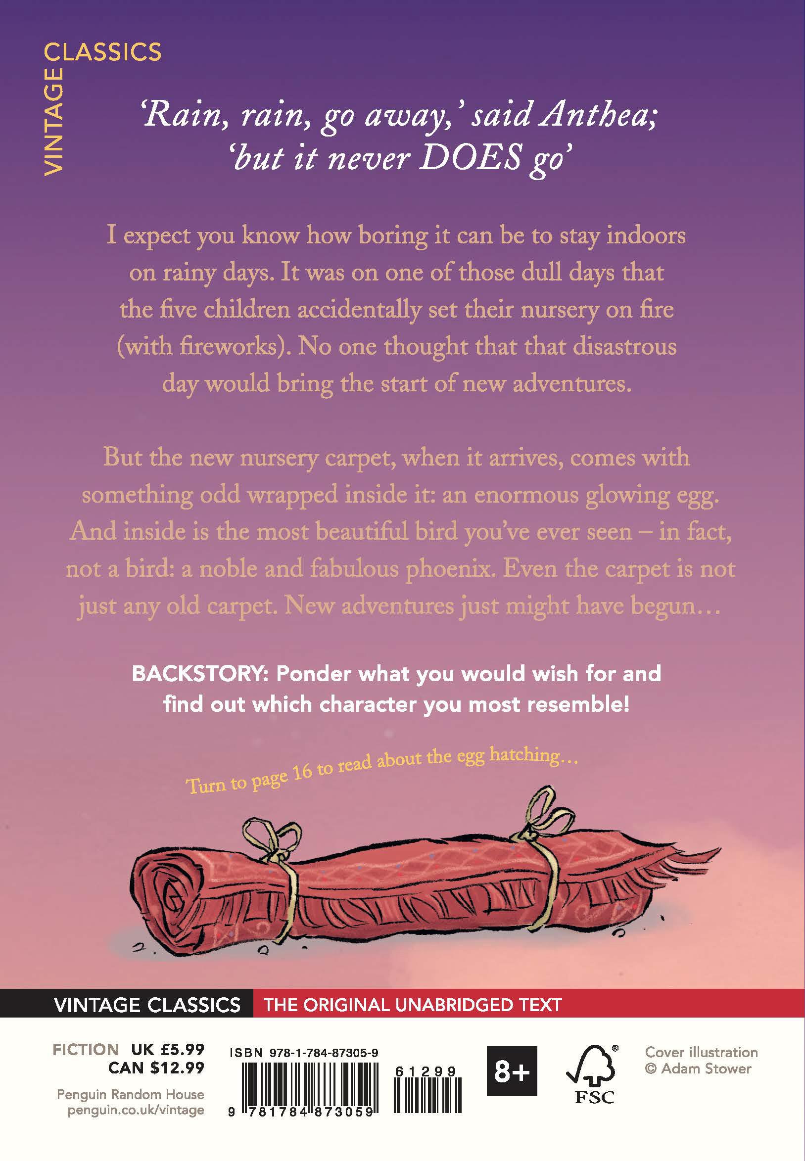 Rückseitencover The Phoenix and the Carpet