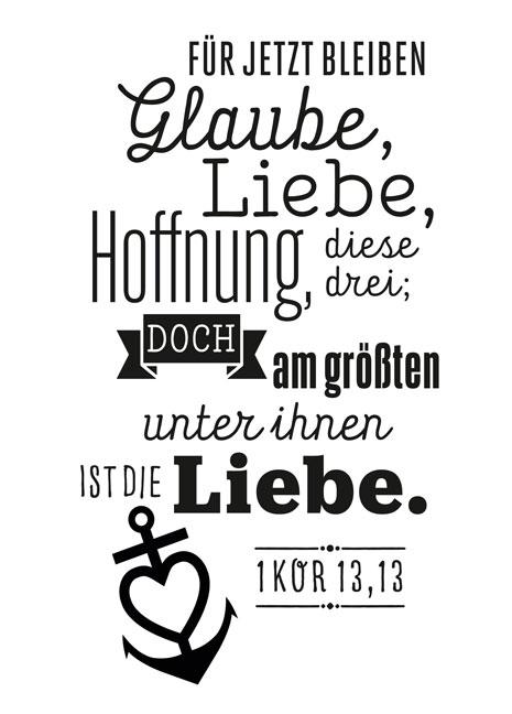 Vorderes Coverbild Stempel "Glaube, Liebe, Hoffnung"