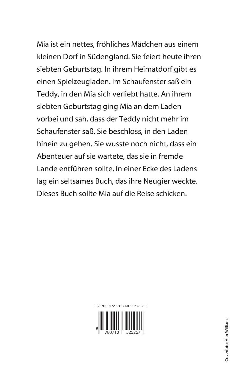 Rückseitencover Mias fantastische Reise