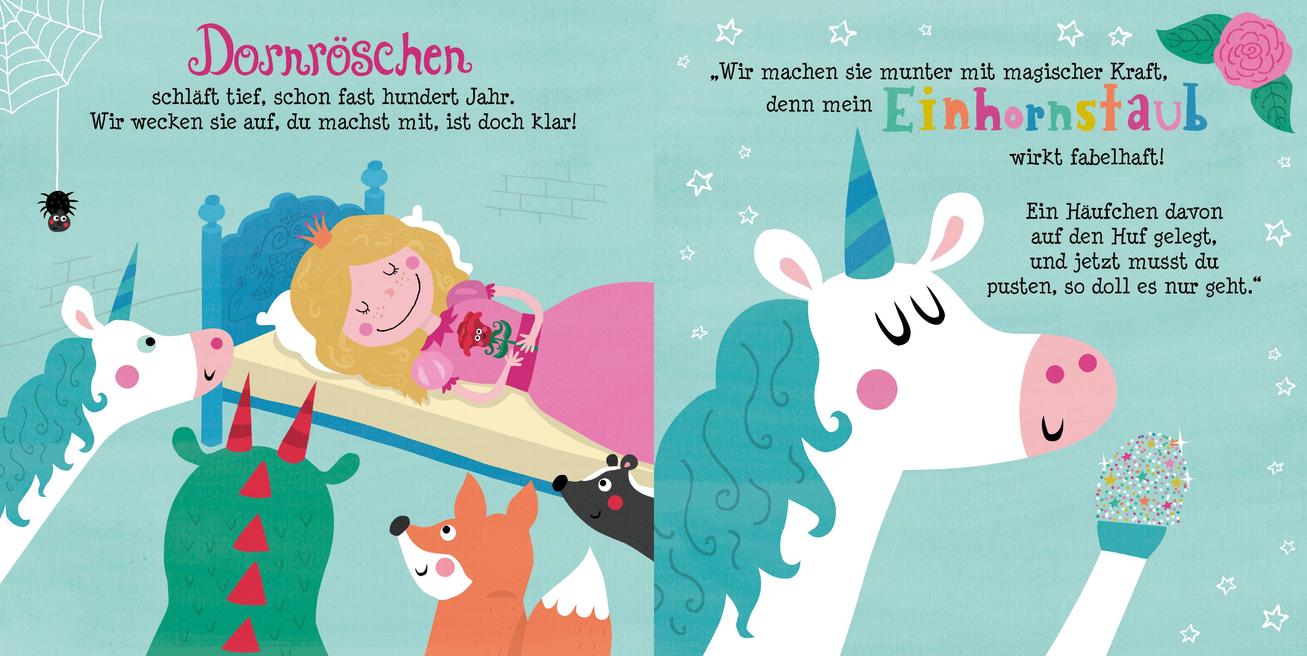 Beispielinhalt (Bild) Wer macht Dornröschen wach?