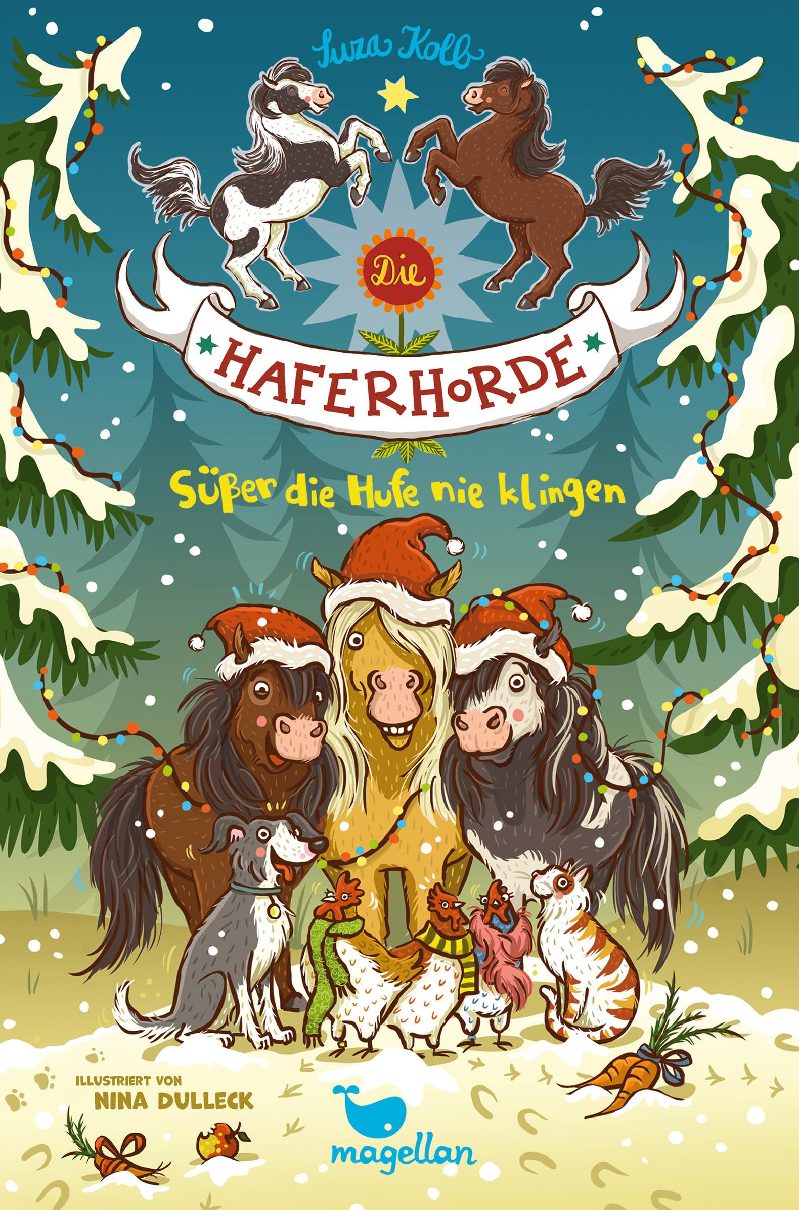 Vorderes Coverbild Die Haferhorde 09 - Süßer die Hufe nie klingen