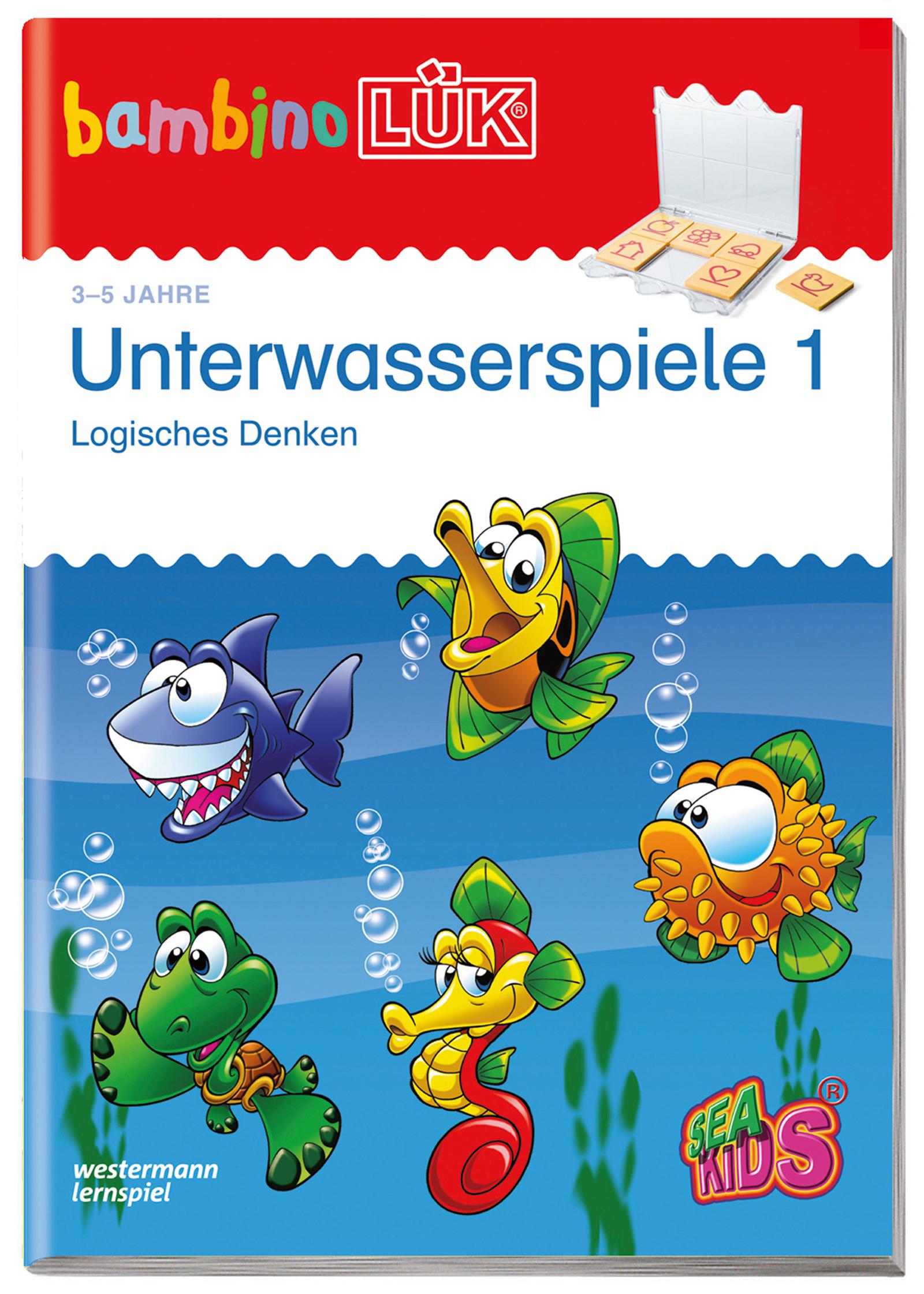 Vorderes Coverbild bambinoLÜK. Unterwasserspiele 1