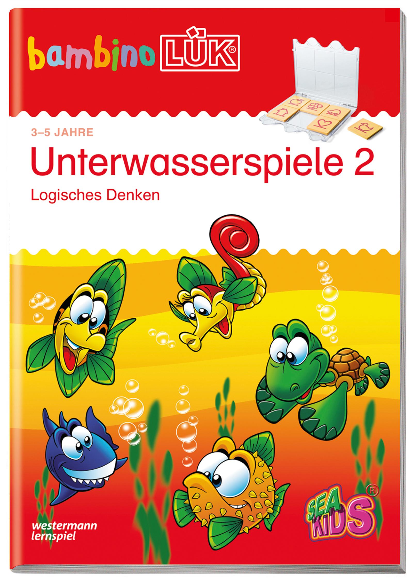 Vorderes Coverbild bambinoLÜK: Unterwasserspiele 2
