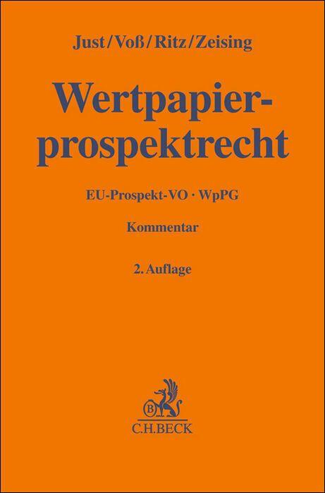 Vorderes Coverbild Wertpapierprospektrecht