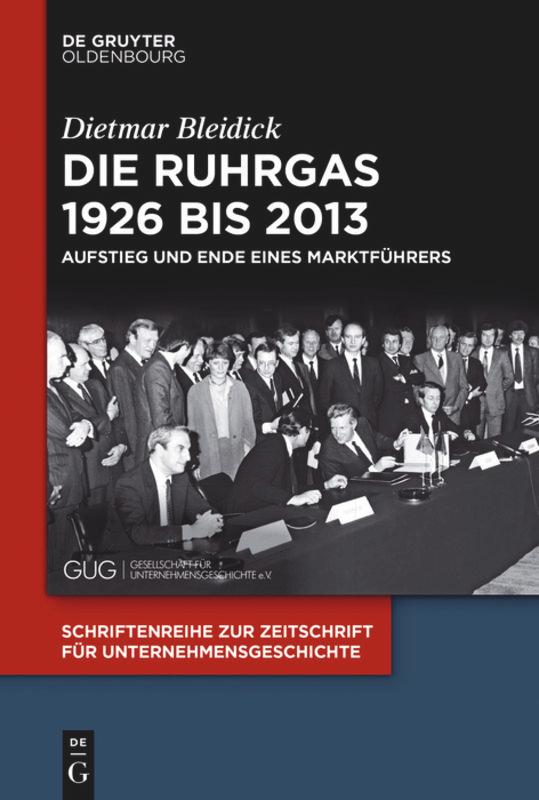 Vorderes Coverbild Die Ruhrgas 1926 bis 2013