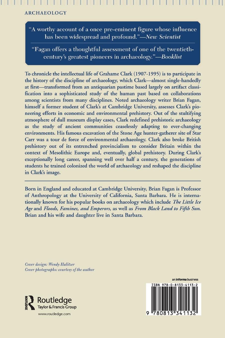 Rückseitencover Grahame Clark