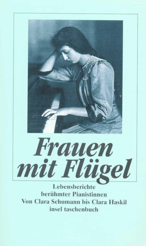 Vorderes Coverbild Frauen mit Flügel. Lebensberichte berühmter Pianistinnen