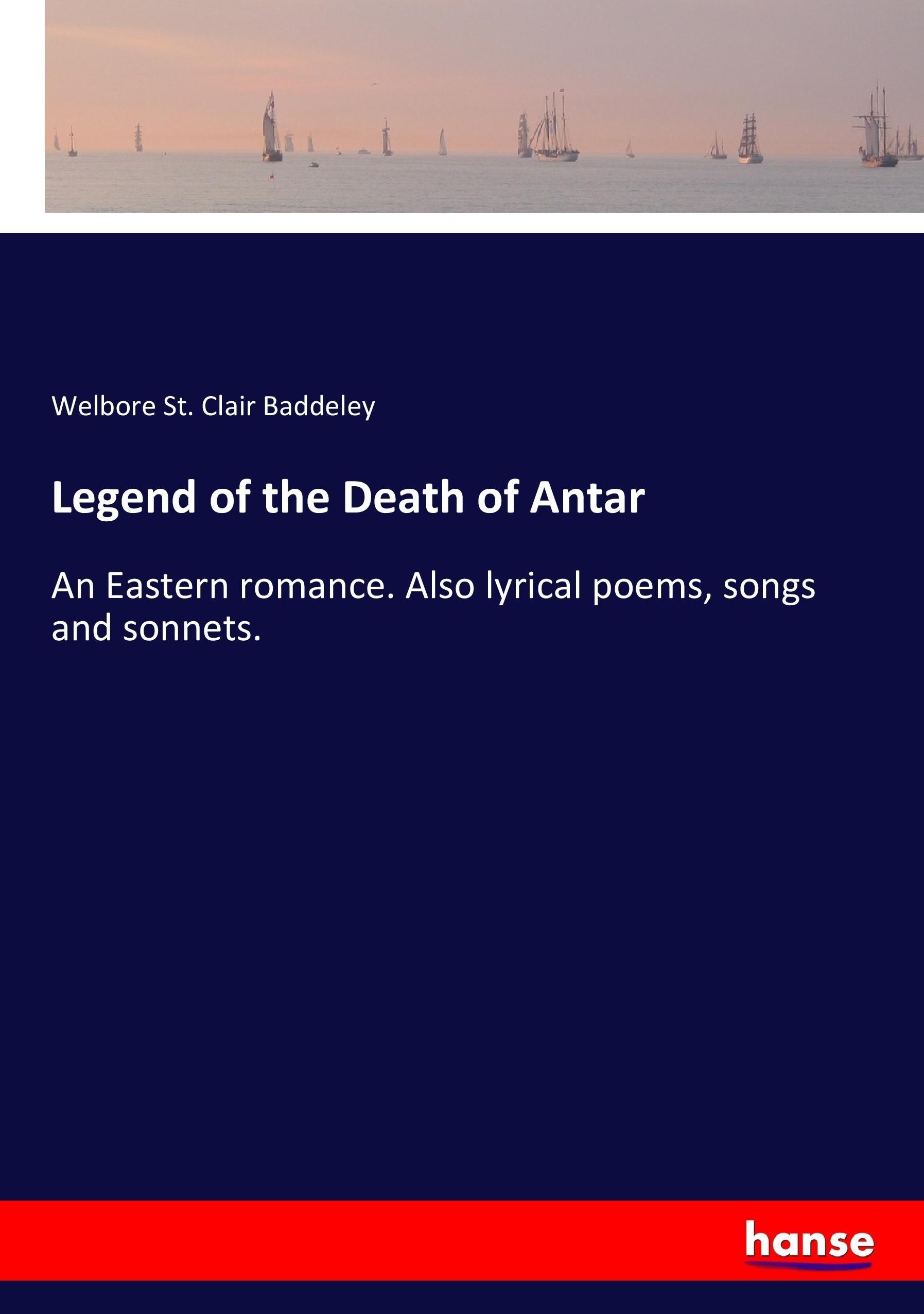 Vorderes Coverbild Legend of the Death of Antar