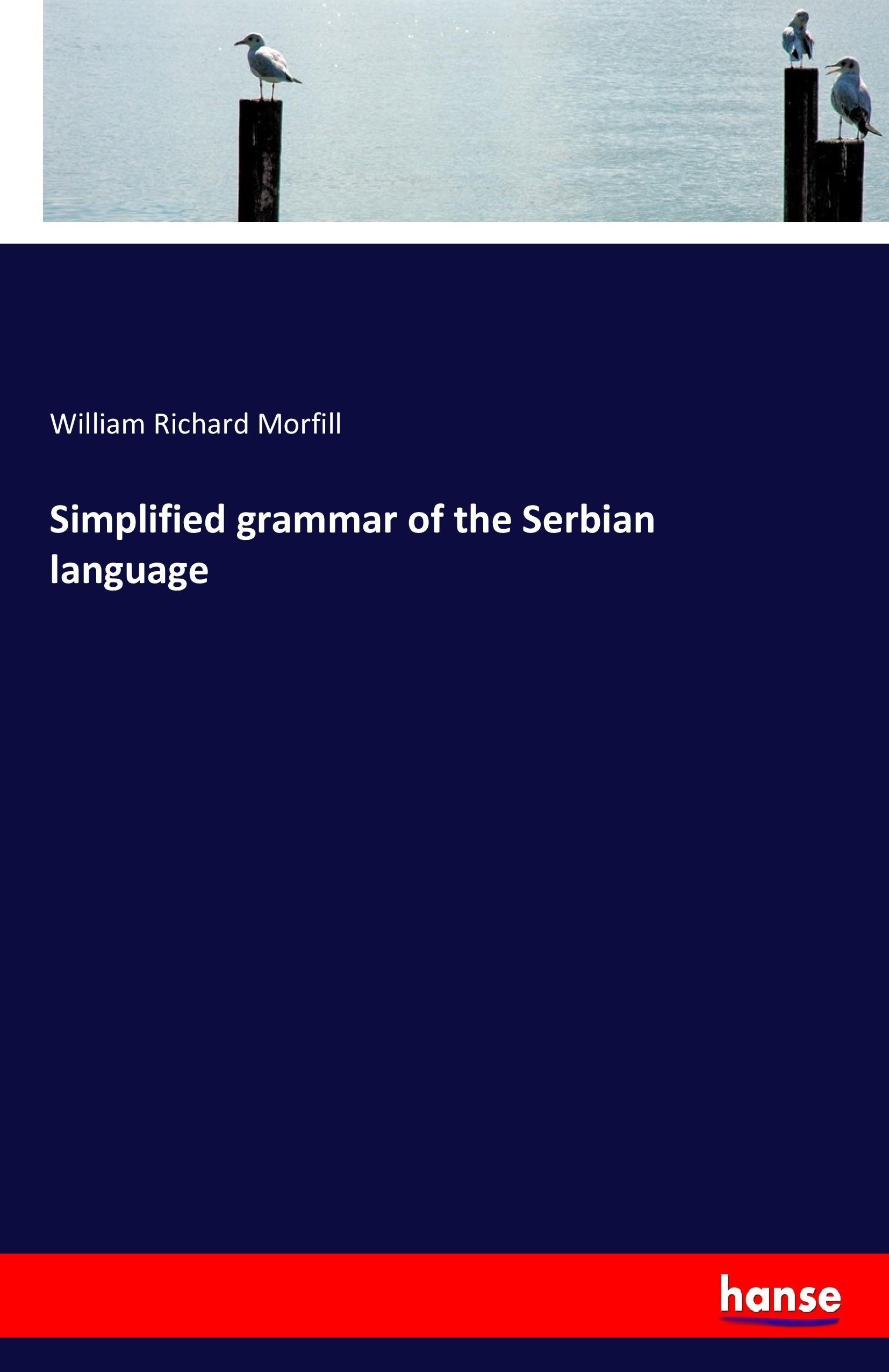 Vorderes Coverbild Simplified grammar of the Serbian language
