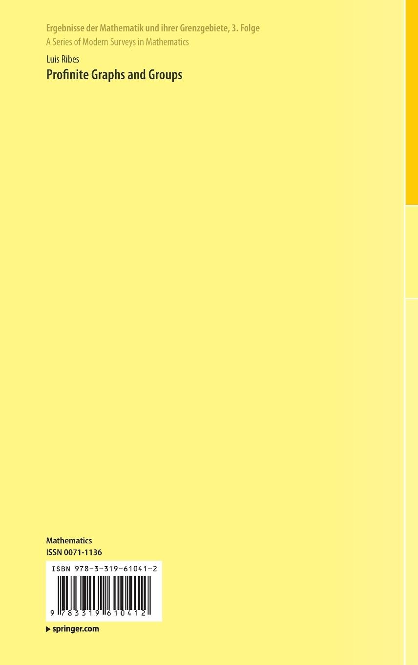 Rückseitencover Profinite Graphs and Groups