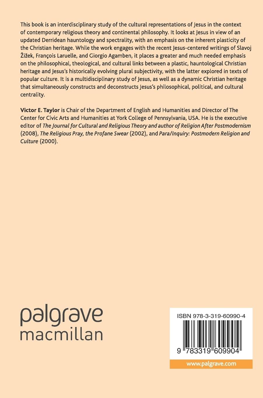 Rückseitencover Christianity, Plasticity, and Spectral Heritages