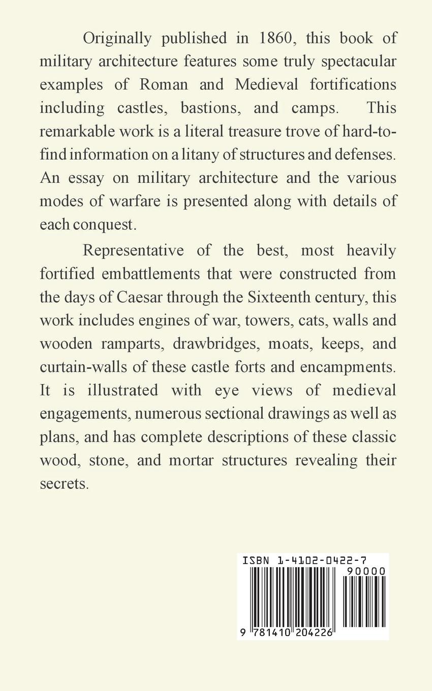 Rückseitencover Military Architecture of the Middle Ages