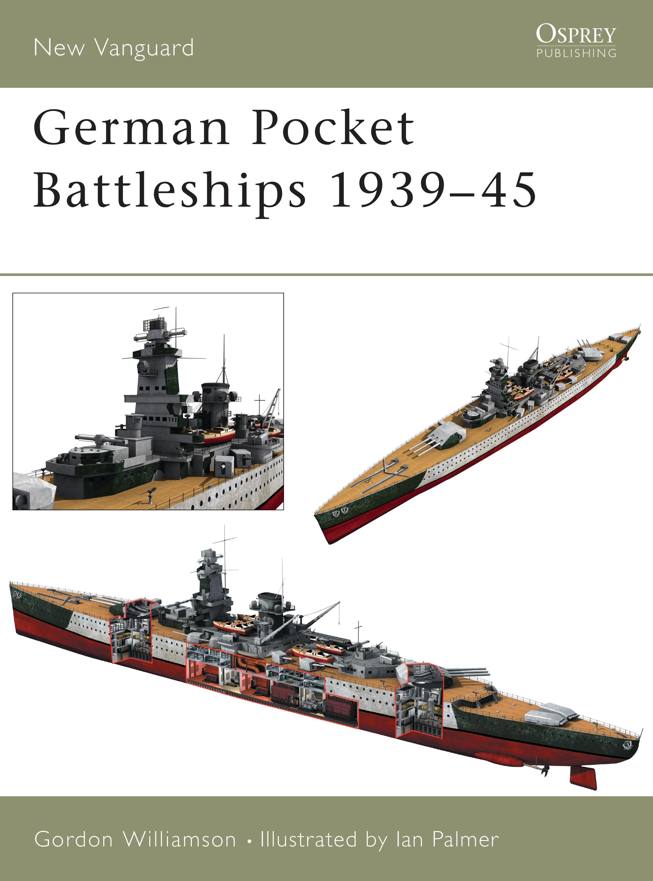 Vorderes Coverbild German Pocket Battleships 1939-45