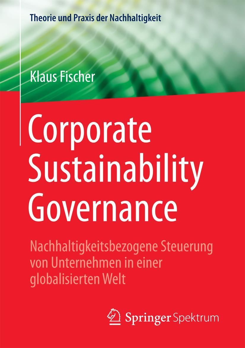 Vorderes Coverbild Corporate Sustainability Governance