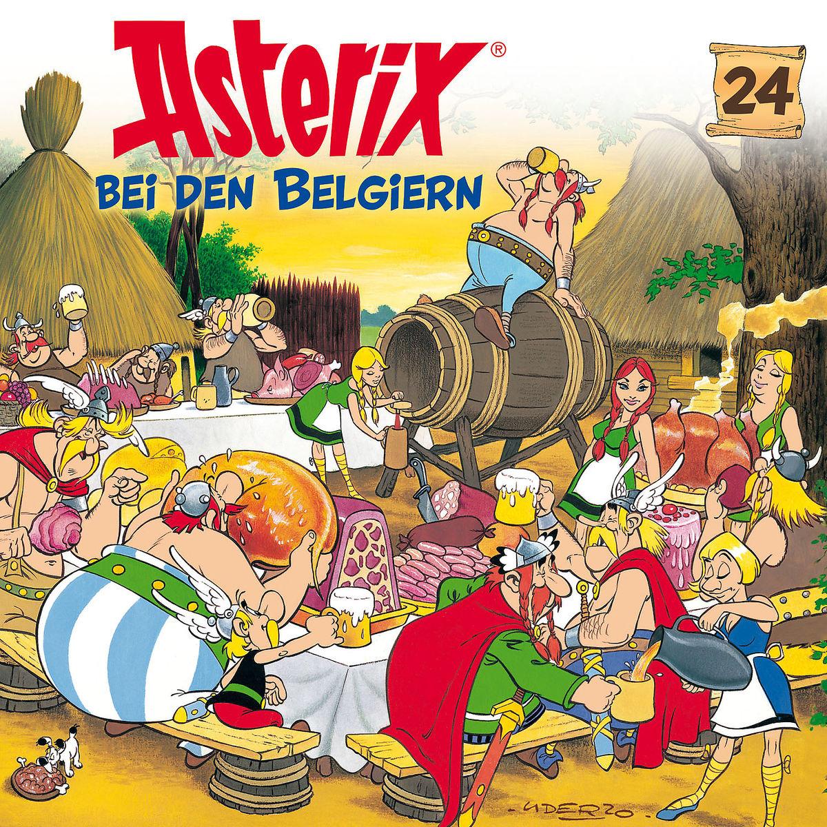 Vorderes Coverbild 24: Asterix bei den Belgiern
