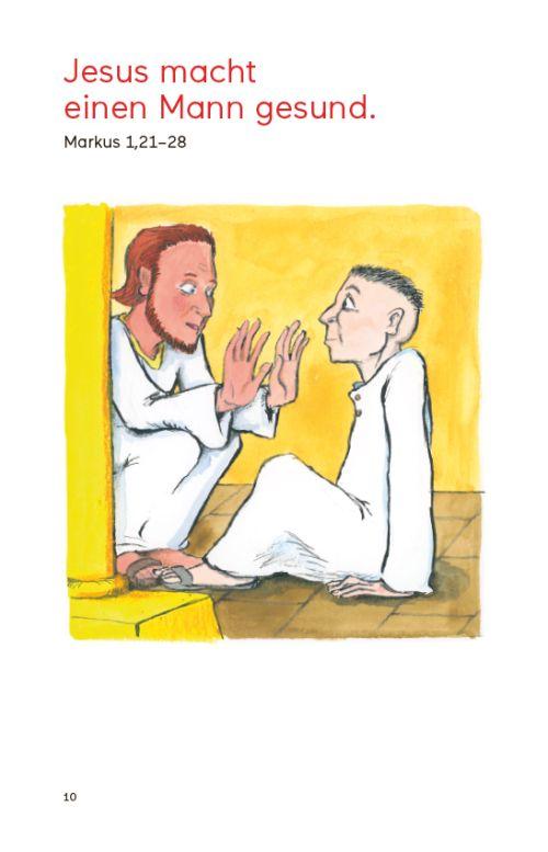Beispielinhalt (Bild) Jesus hilft den Menschen