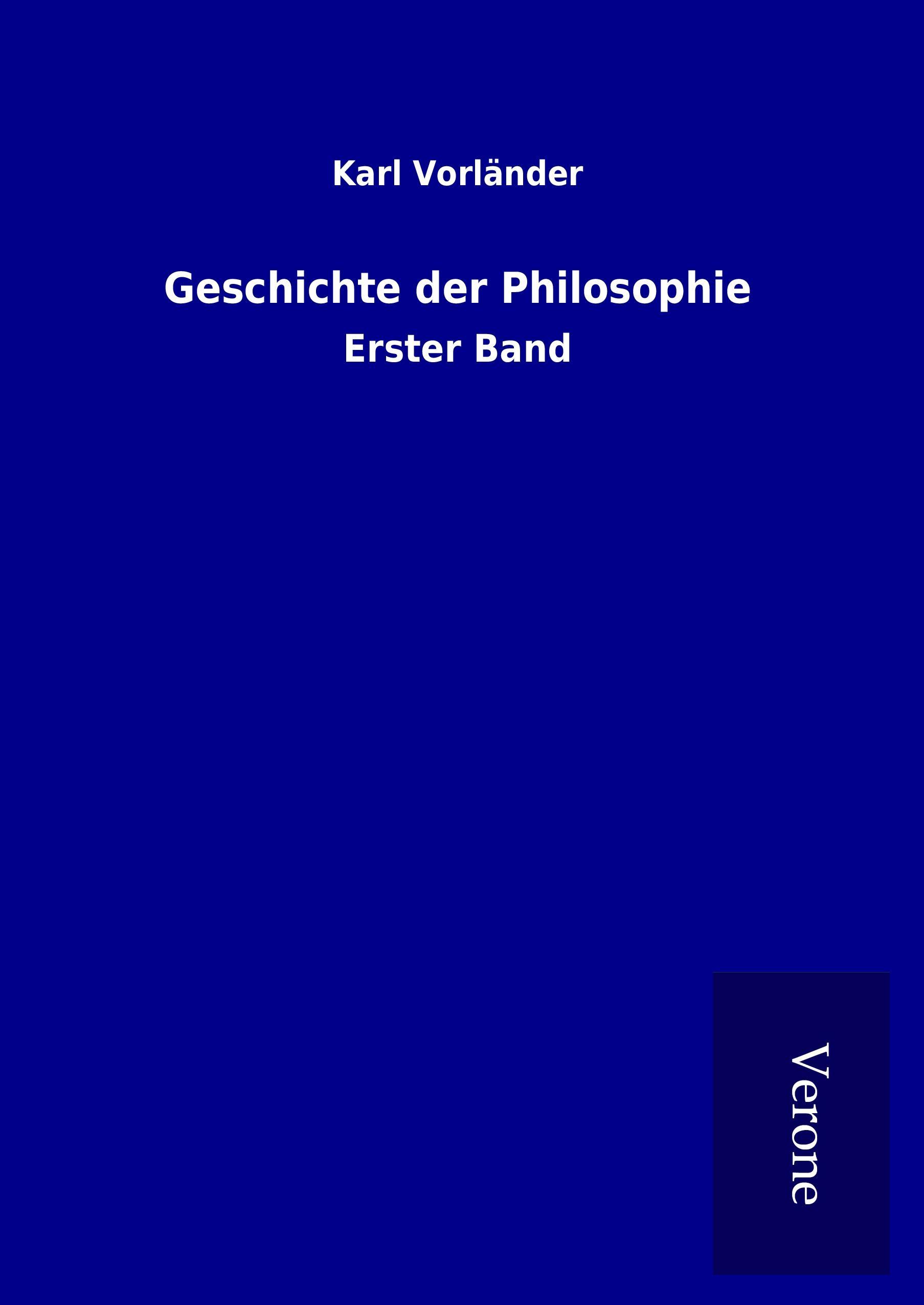 Vorderes Coverbild Geschichte der Philosophie