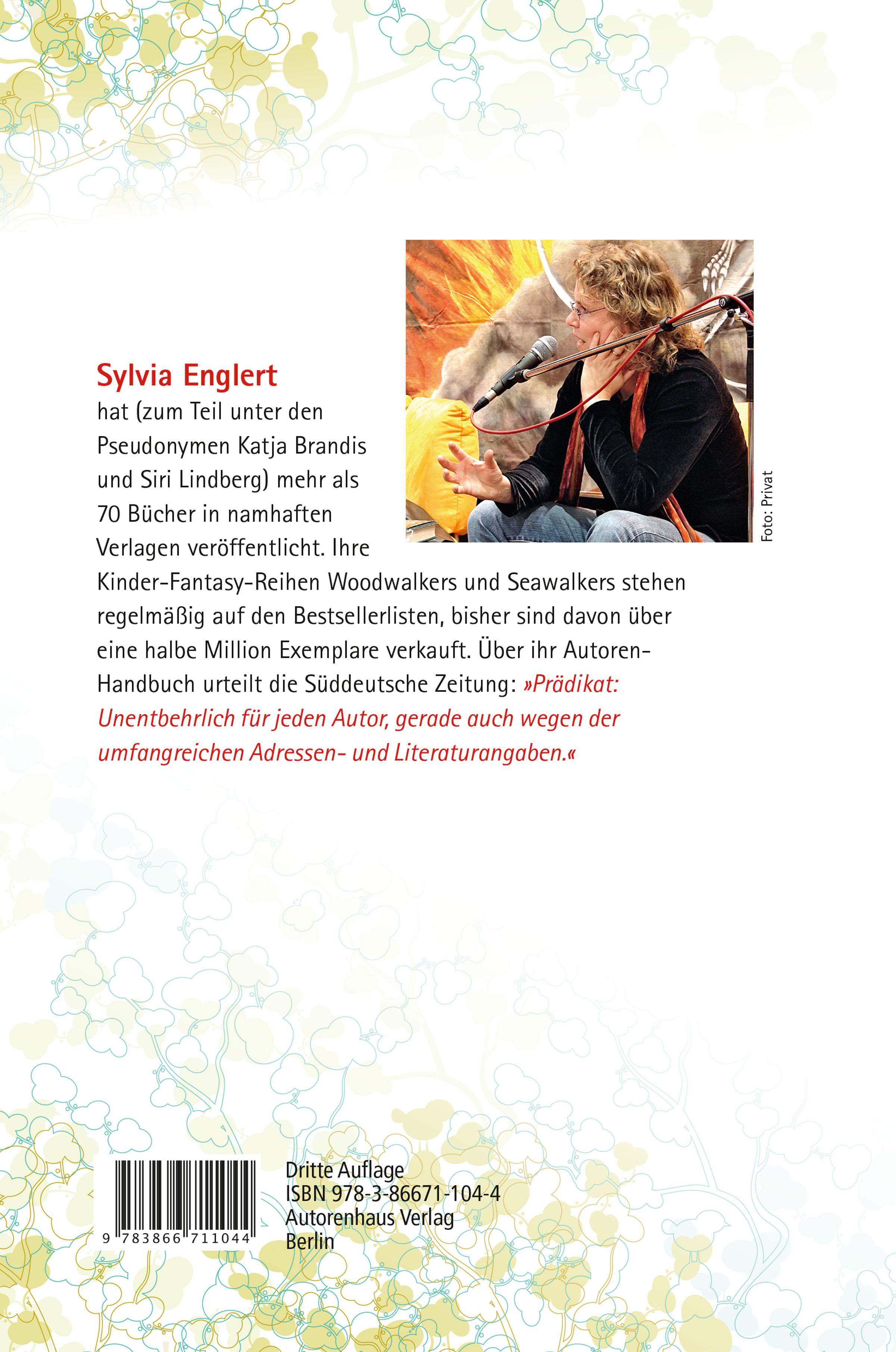 Rückseitencover Handbuch für Kinder- und Jugendbuchautoren
