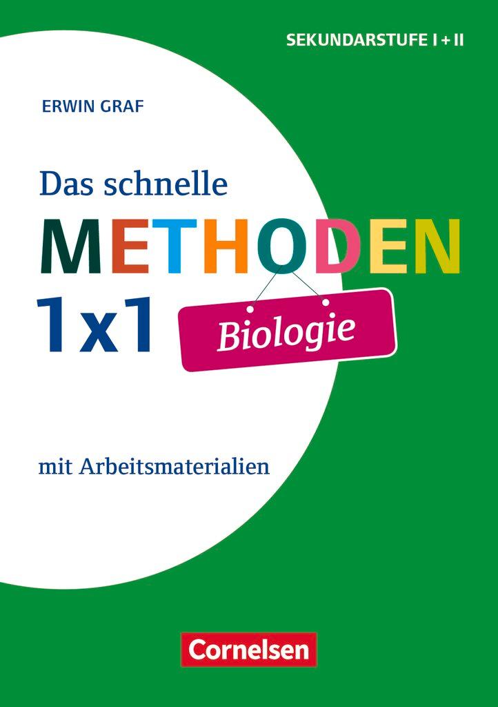 Vorderes Coverbild Das schnelle Methoden-1x1 Biologie. Mit Arbeitsmaterialien. Buch