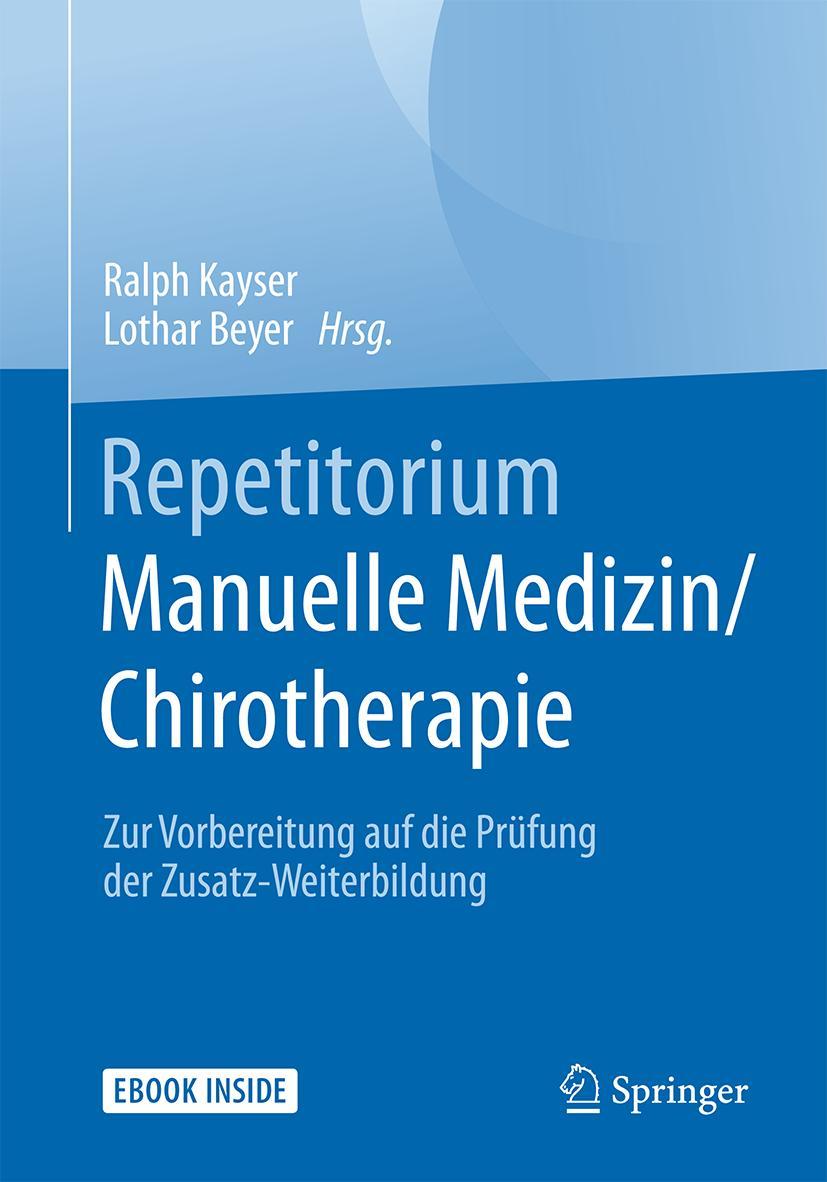 Vorderes Coverbild Repetitorium Manuelle Medizin/Chirotherapie