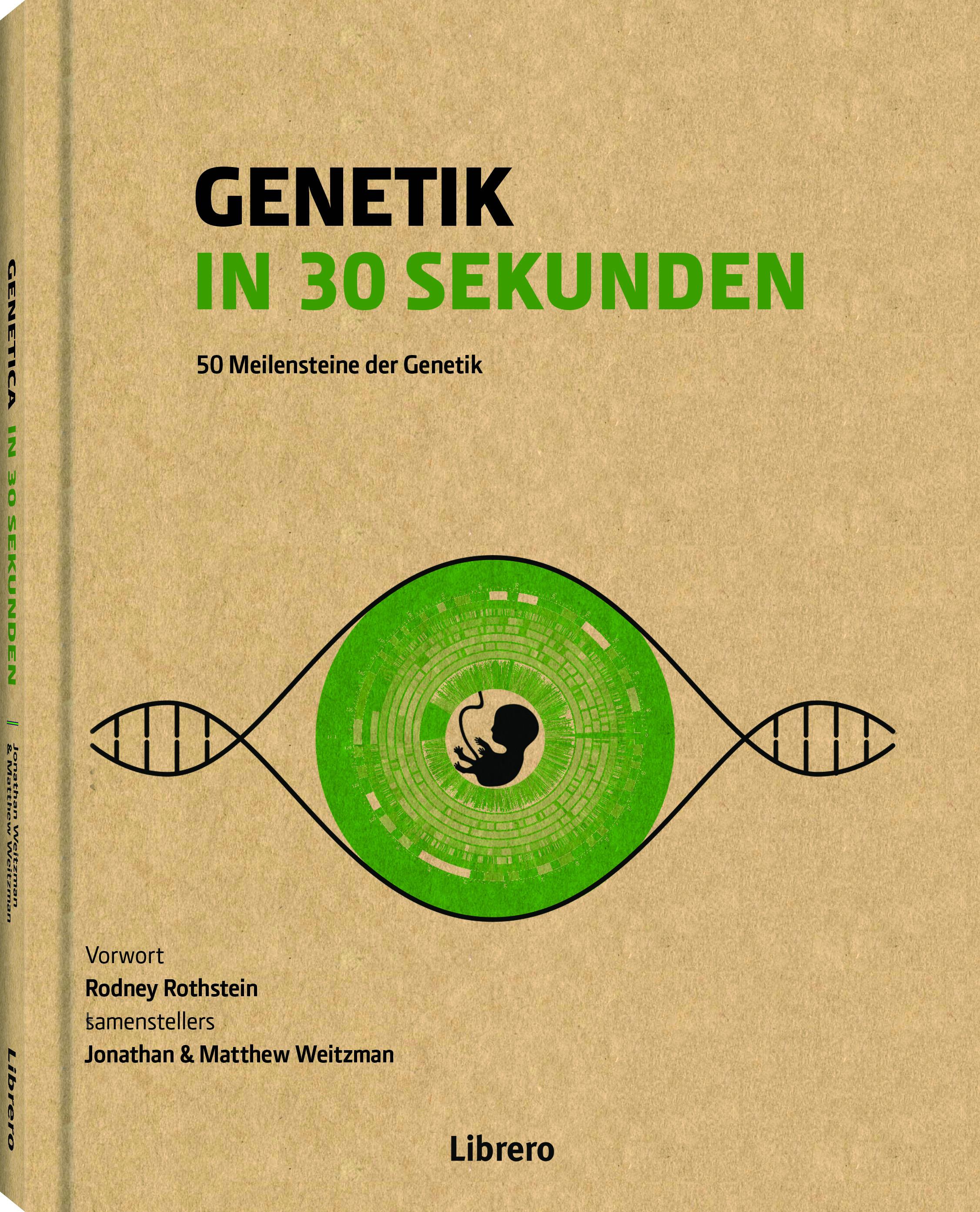 Vorderes Coverbild Genetik in 30 Sekunden