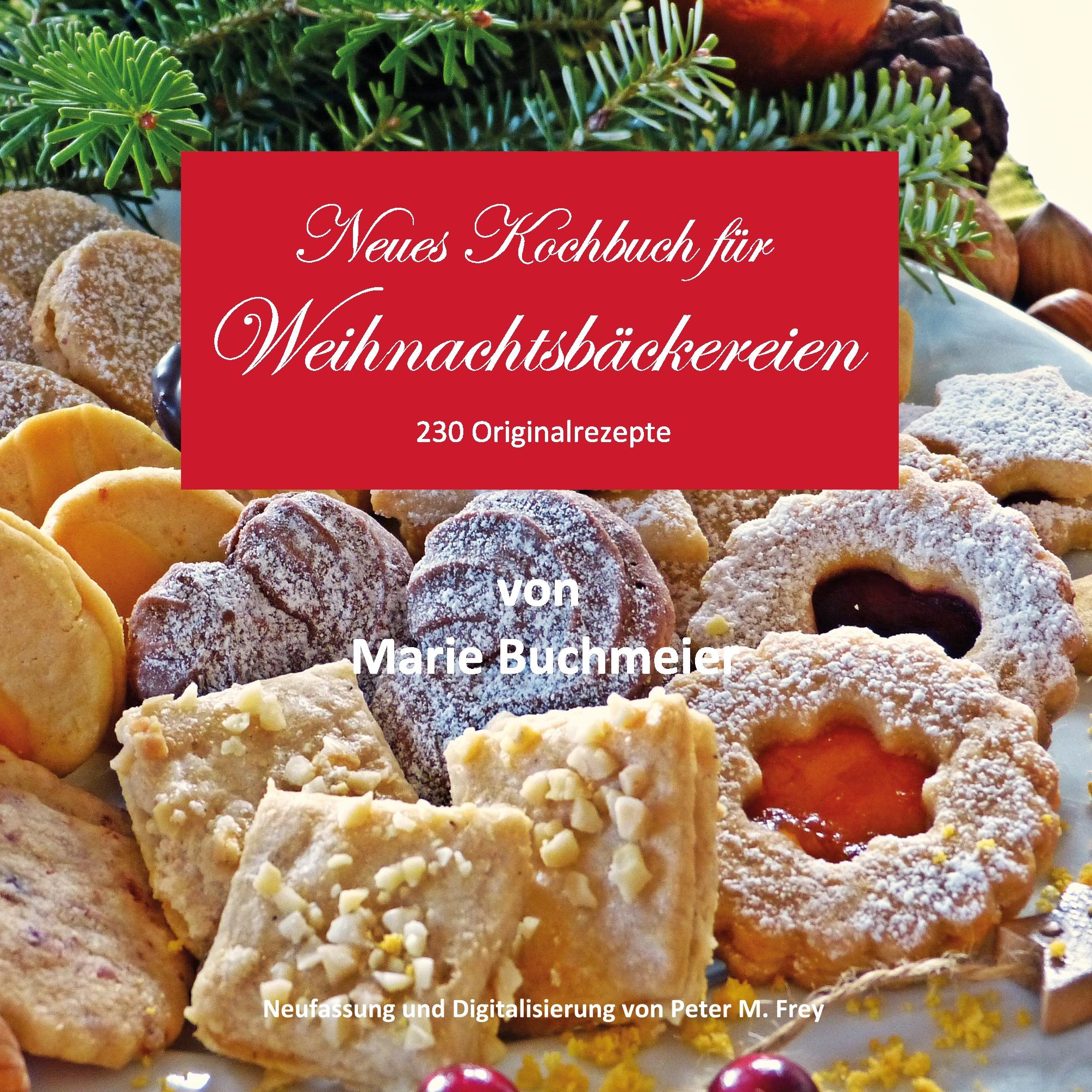 Vorderes Coverbild Neues Kochbuch für Weihnachtsbäckereien