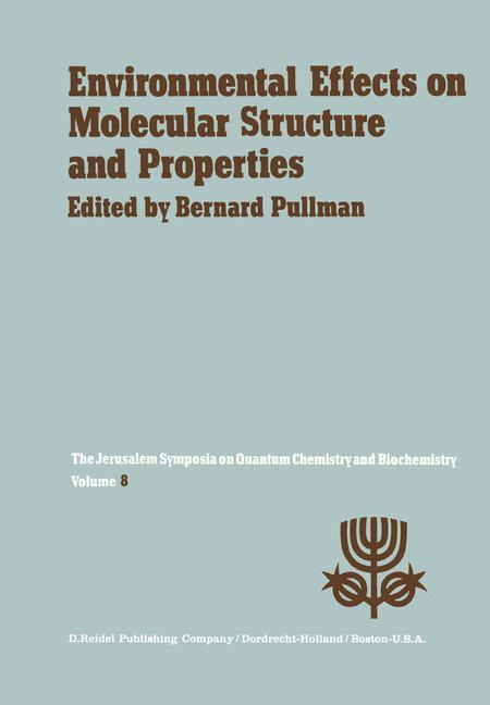 Vorderes Coverbild Environmental Effects on Molecular Structure and Properties