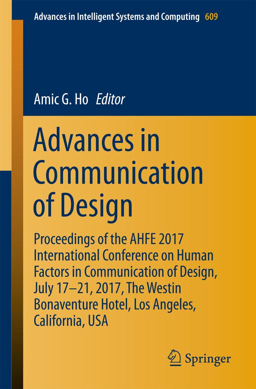 Vorderes Coverbild Advances in Communication of Design