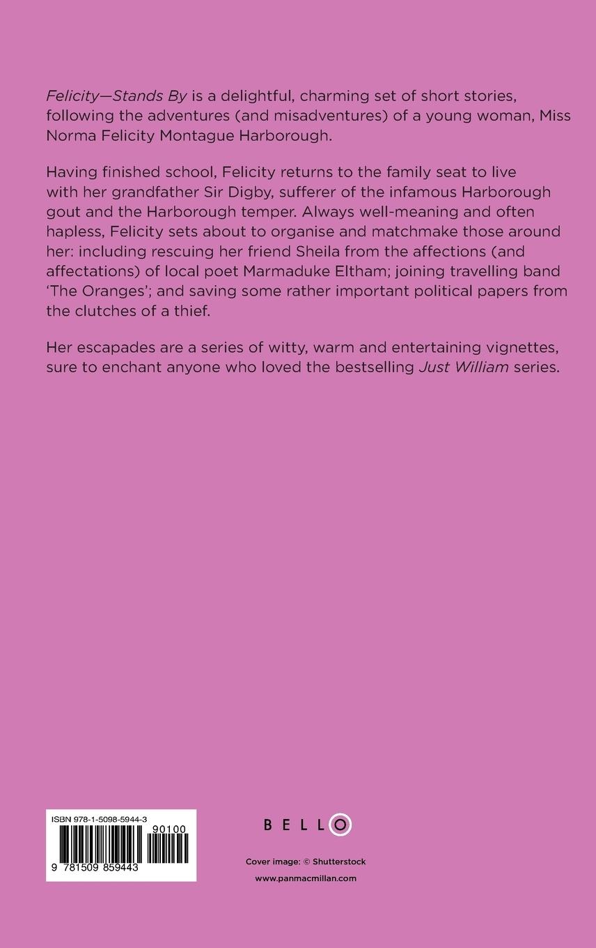 Rückseitencover Felicity - Stands By