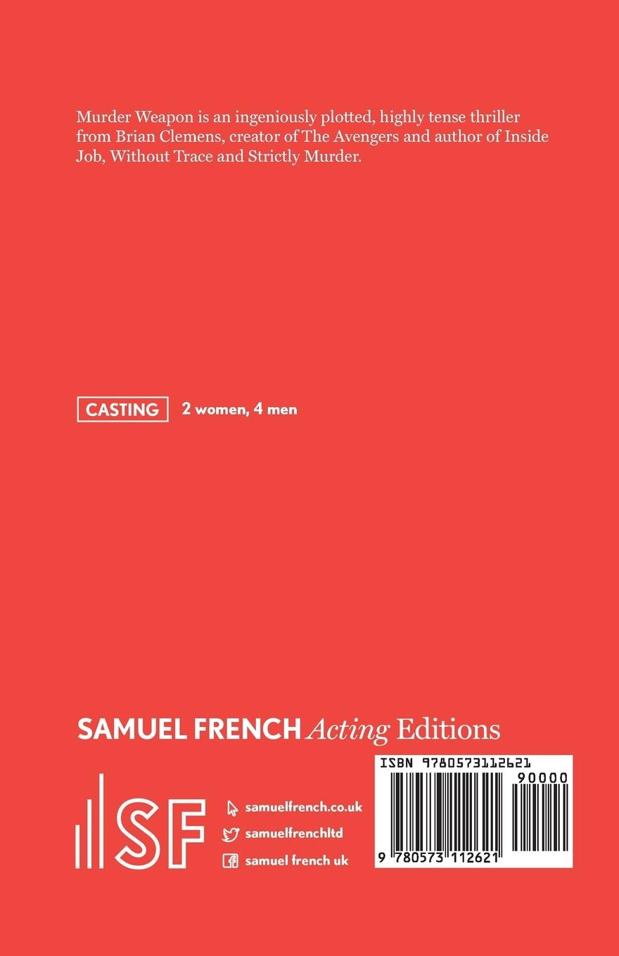 Rückseitencover Murder Weapon