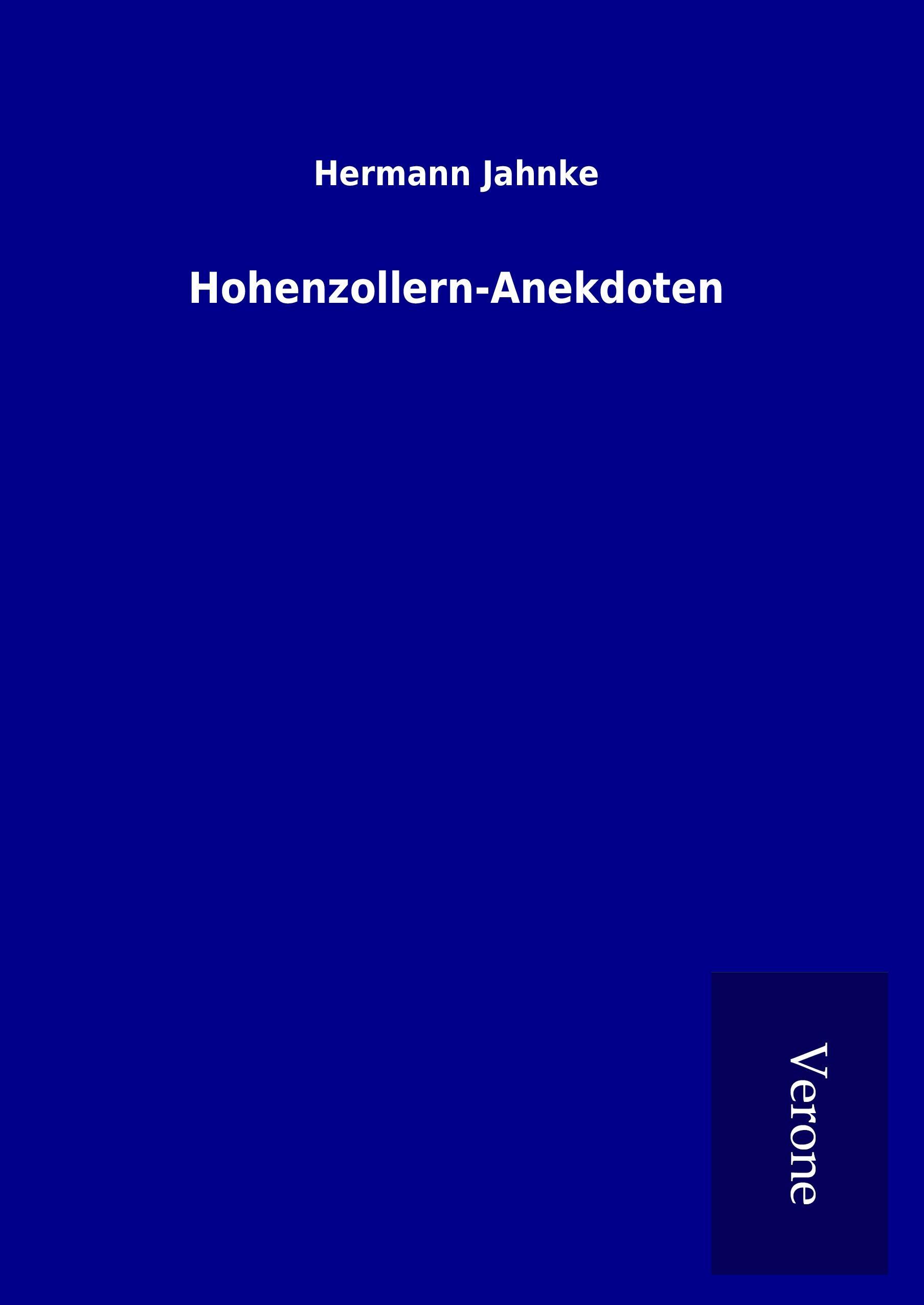 Vorderes Coverbild Hohenzollern-Anekdoten