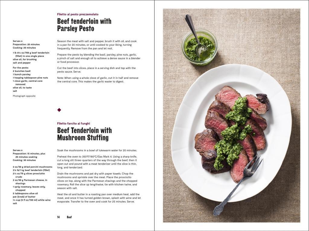 Beispielinhalt (Bild) Recipes from an Italian Butcher