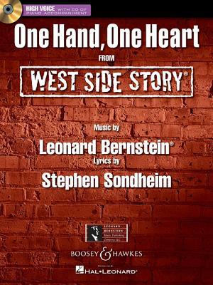 Vorderes Coverbild Leonard Bernstein - One Hand, One Heart: From West Side Story High Voice Edition with CD of Piano Accompaniments