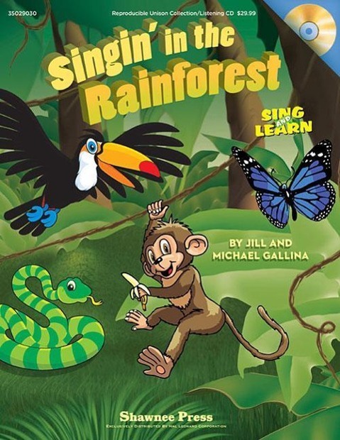 Vorderes Coverbild Singin' in the Rainforest