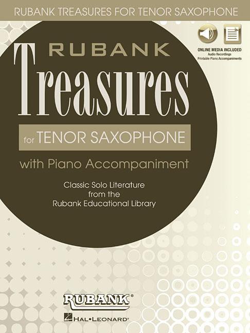 Vorderes Coverbild Rubank Treasures for Tenor Saxophone