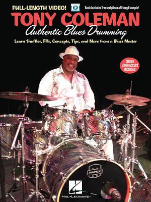 Vorderes Coverbild Tony Coleman - Authentic Blues Drumming