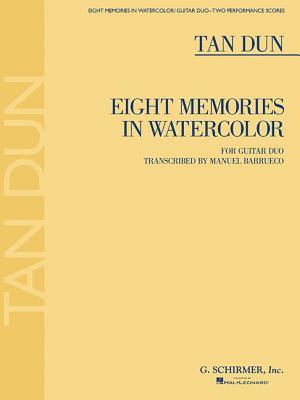 Vorderes Coverbild Eight Memories in Watercolor: For Two Guitars