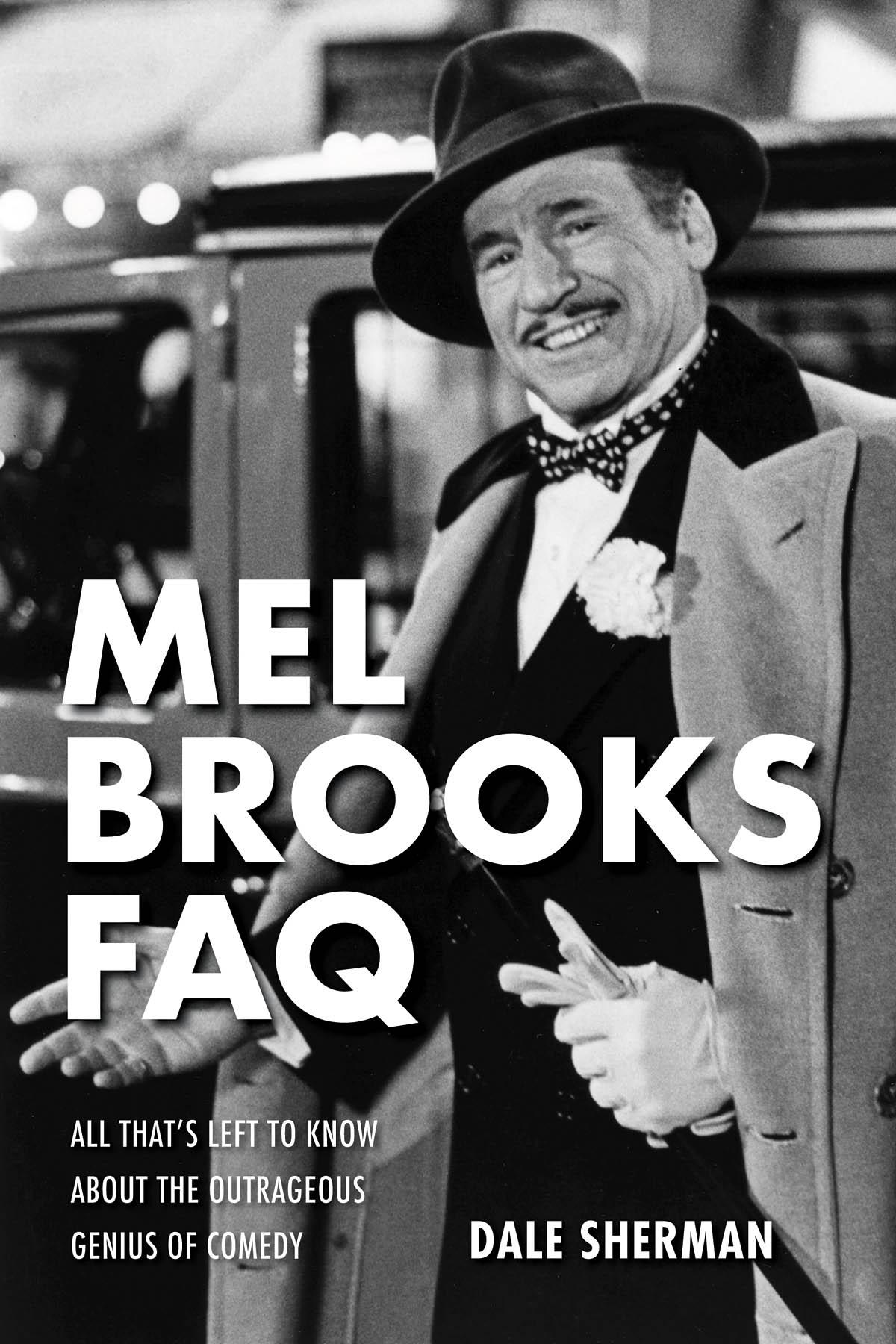 Vorderes Coverbild Mel Brooks FAQ
