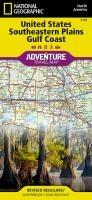 Vorderes Coverbild United States, Southeastern Plains and Gulf Coast Map