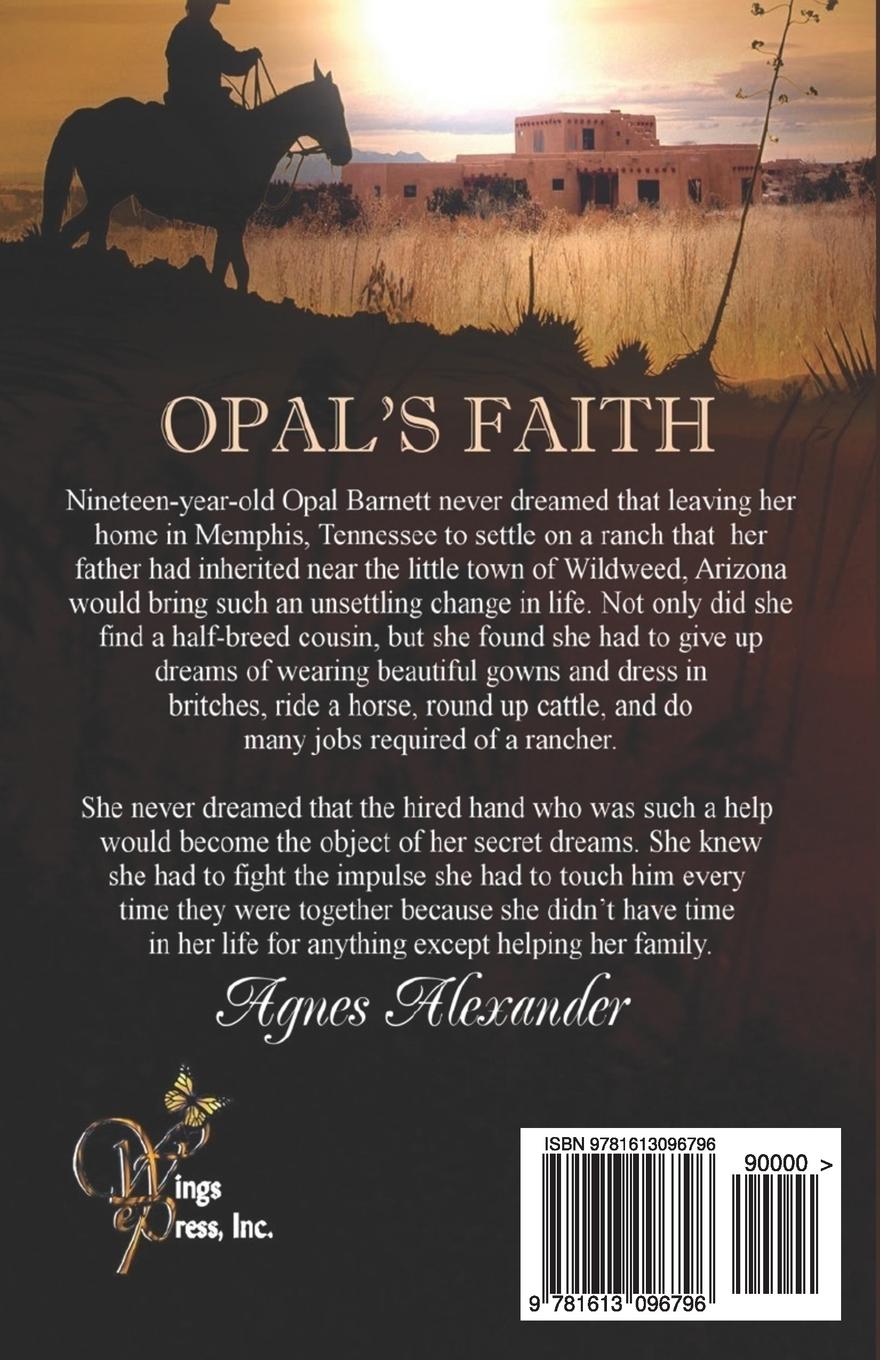Rückseitencover Opal's Faith