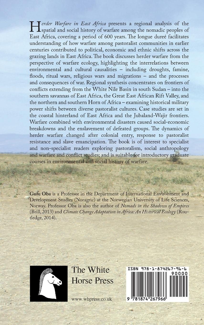 Rückseitencover Herder Warfare in East Africa
