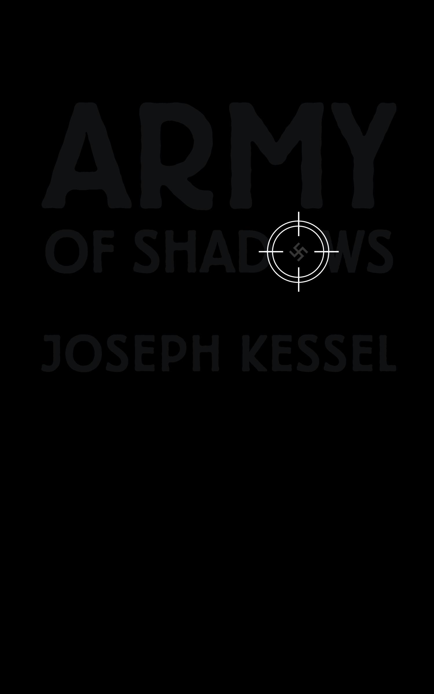 Vorderes Coverbild Army of Shadows