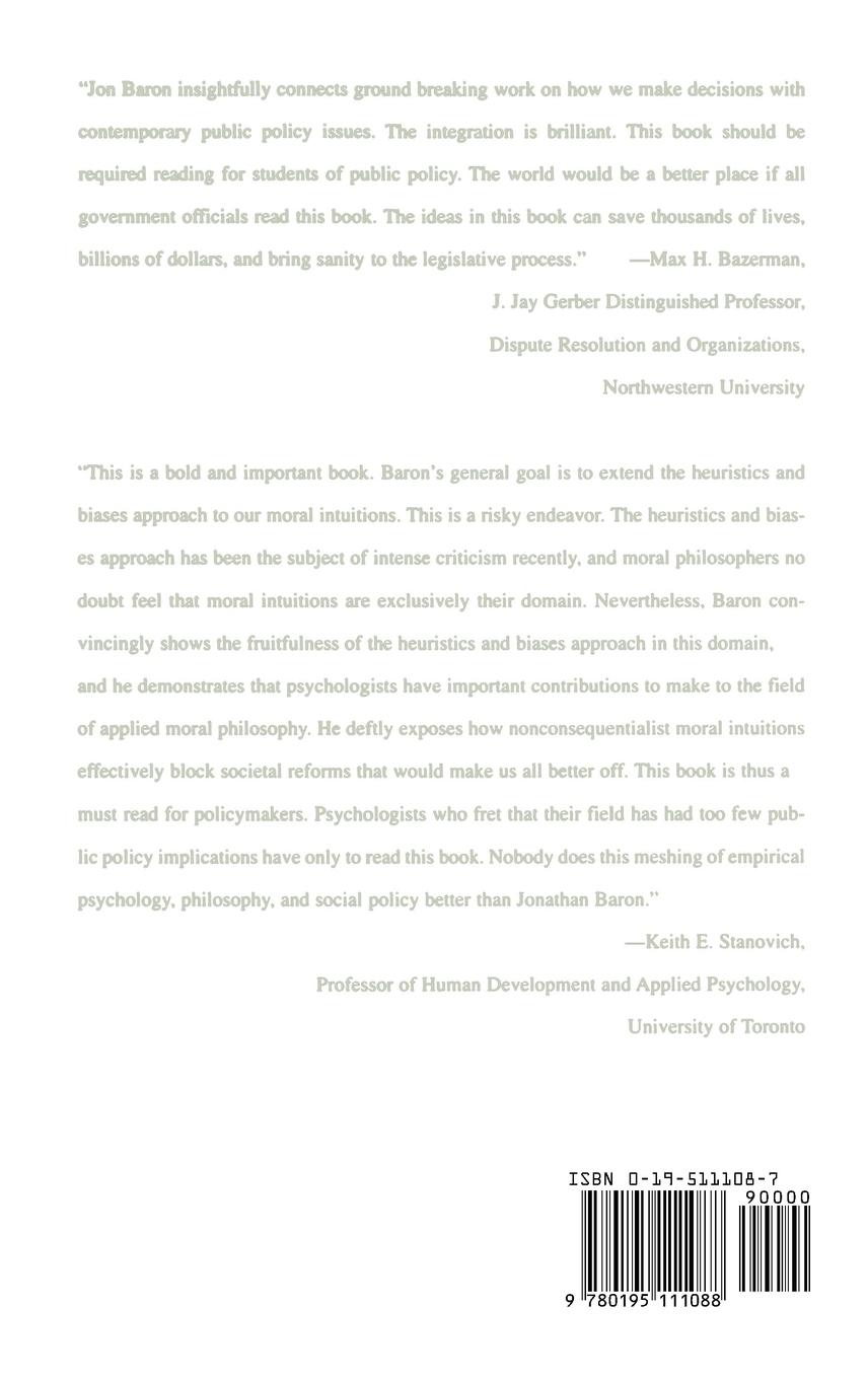 Rückseitencover Judgment Misguided