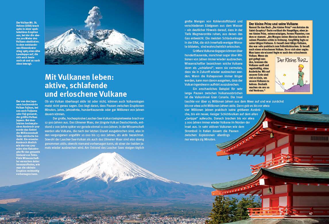 Beispielinhalt (Bild) Entdecke die Vulkane