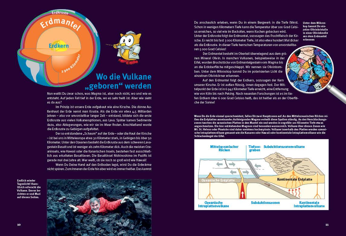 Beispielinhalt (Bild) Entdecke die Vulkane