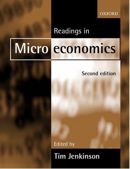 Vorderes Coverbild Readings in Microeconomics