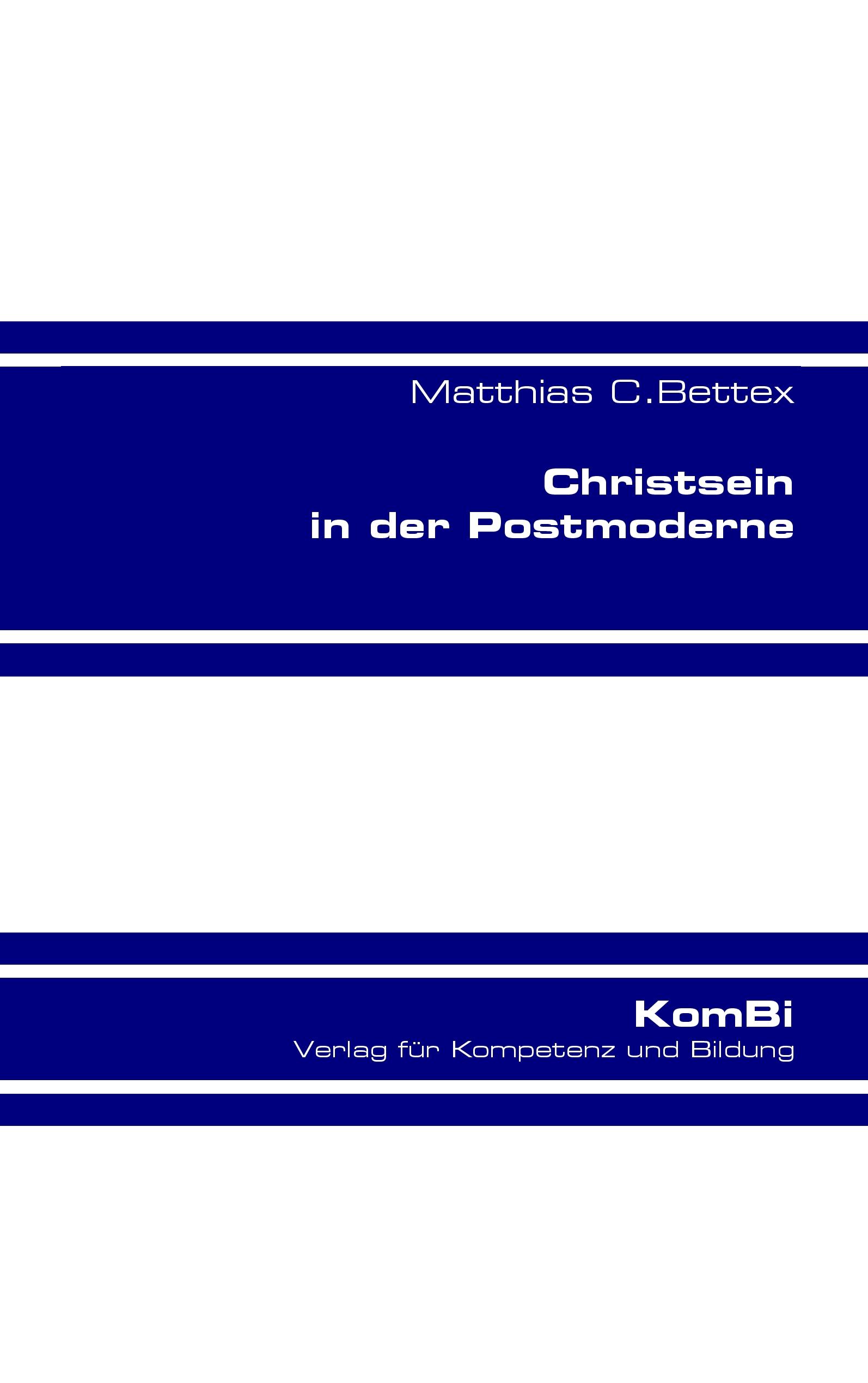 Vorderes Coverbild Christsein in der Postmoderne