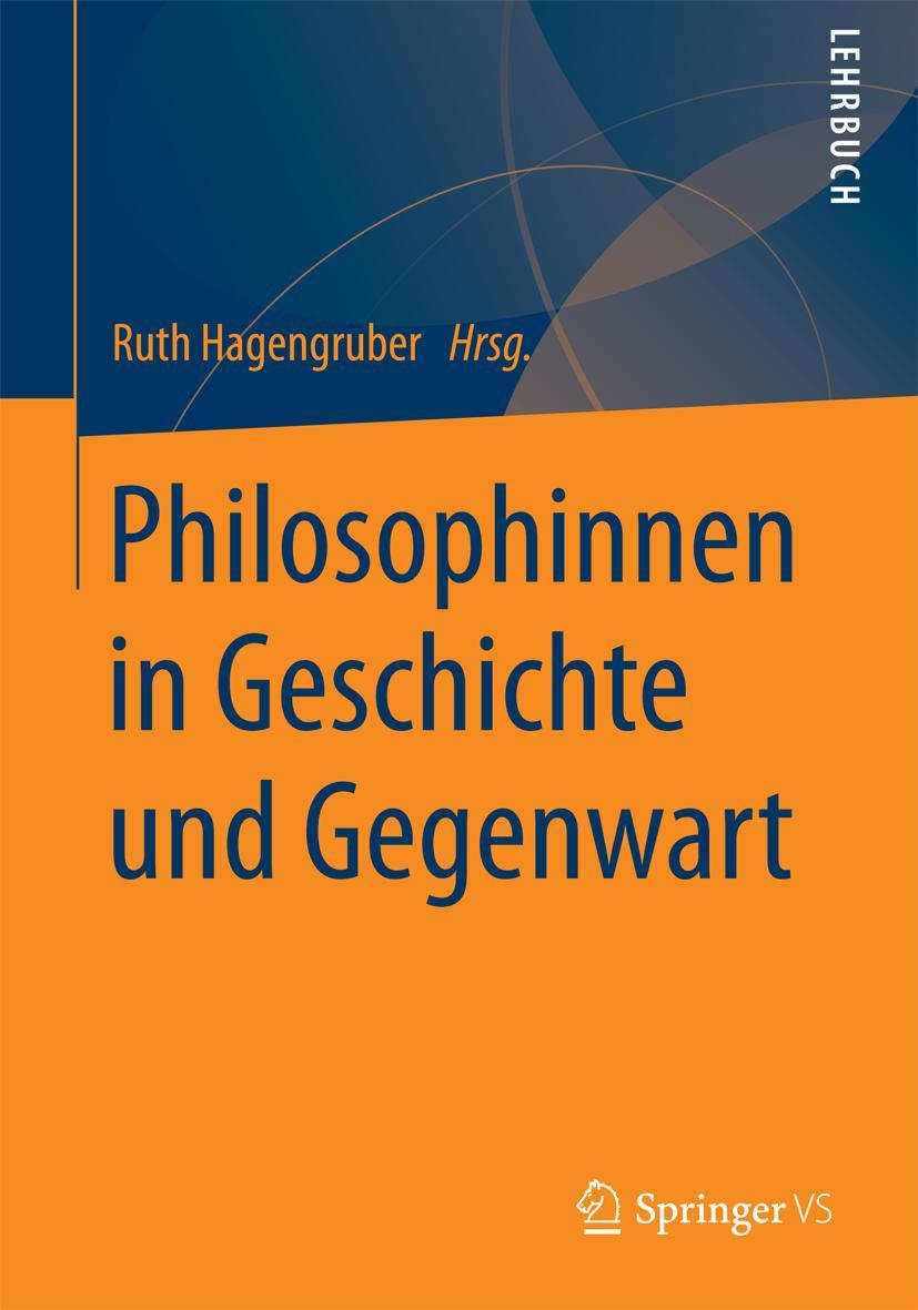 Vorderes Coverbild Philosophinnen in Geschichte und Gegenwart.