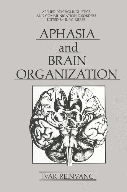 Vorderes Coverbild Aphasia and Brain Organization