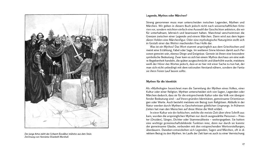 Beispielinhalt (Bild) Mythen und Sagen der Kelten